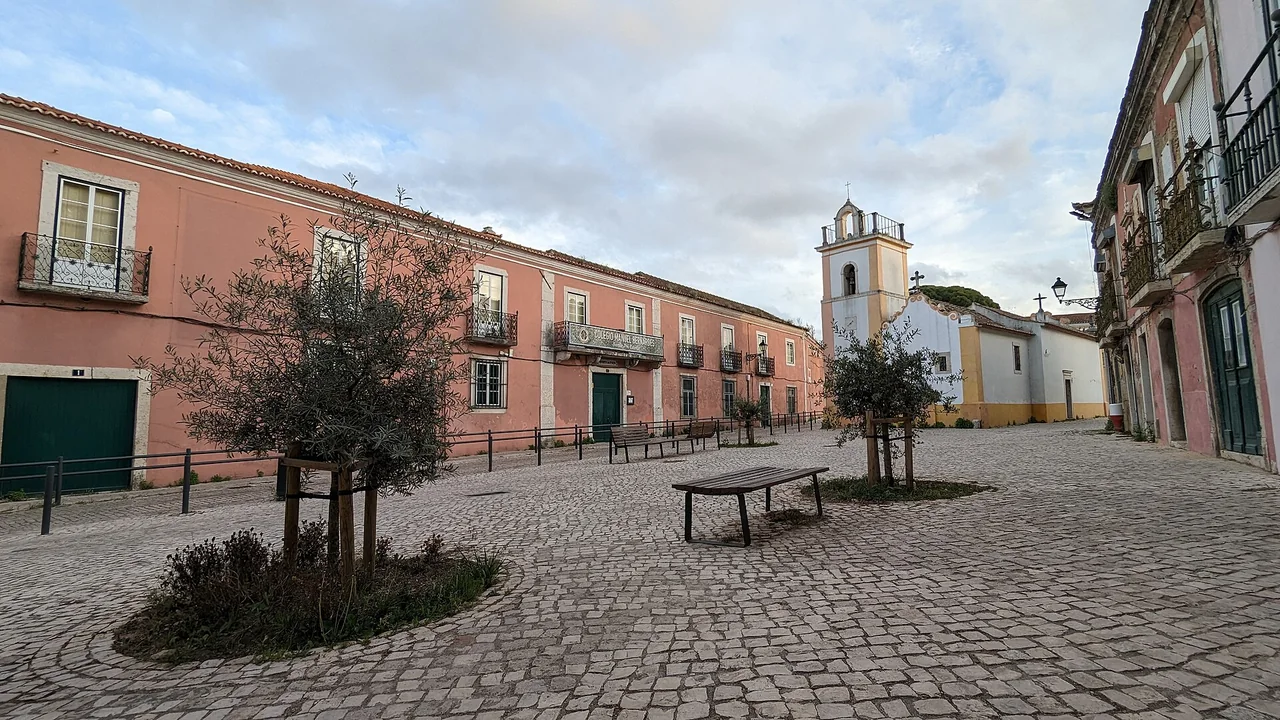 Localidade de Paço do Lumiar em Lisboa, Portugal